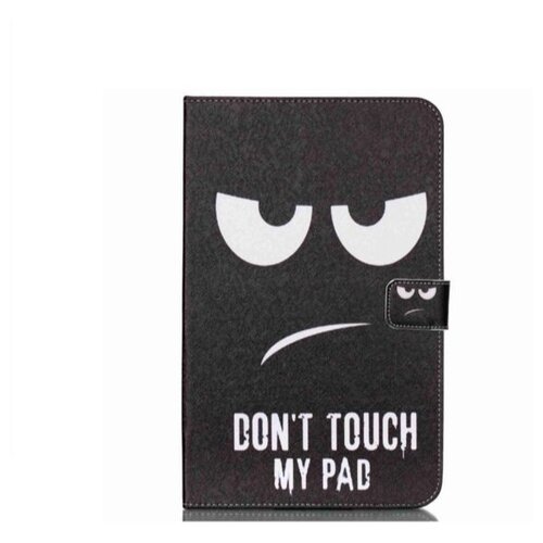 фото Чехол-обложка футляр mypads для samsung galaxy tab e 9.6 sm-t560n/ t561n/ t565n тонкий с магнитной застежкой необычный с красивым рисунком тематика не трогай меня