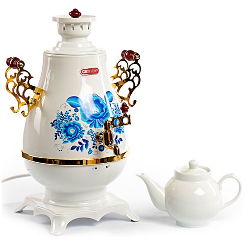 Самовар электрическийэлектросамоваркерамический заварникнаборкомплектLED индикаторподдержание температуры4л2300Вт 966900₽