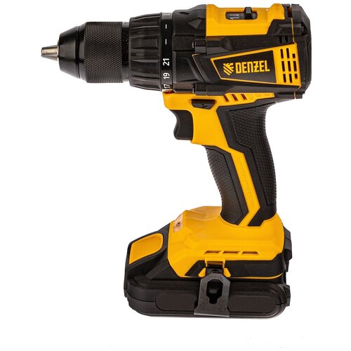 DENZEL BLDL-IB-IB-18-02 Li-Ion Дрель-шуруповерт аккумуляторная с бесщеточным двигателем 18 В 15 1092000₽