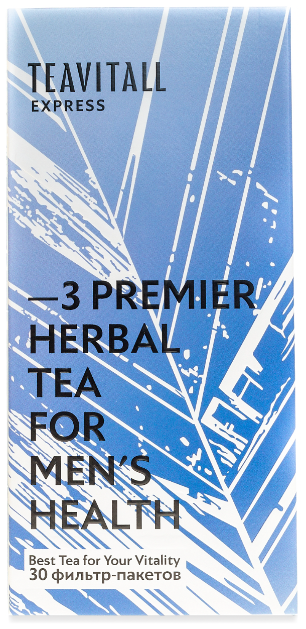 Чайный напиток для мужского здоровья TeaVitall Express Premier 3, 30 фильтр-пакетов. Чай в пакетиках - фотография № 4