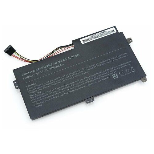 Аккумулятор для ноутбука Sino Power для Samsung 370R5E 370R4E 470R5E 510R5E ATIV Book 4 450R4V 450R5V 470R5E AA-PBVN3AB 10.8V 43Wh