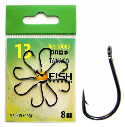Крючок Fish Season Tanago-ring №8 BN 10шт 10003-08F