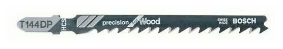 Полотно пильное T 144 DP Precision for Wood (5 шт.) BOSCH 2608633A35