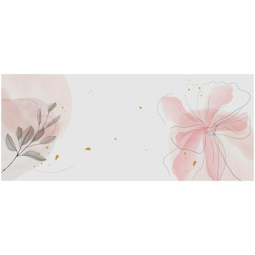 Фотообои Уютная стена Невесомый минималистичный фон 640х270 см Бесшовные Премиум (единым полотном)