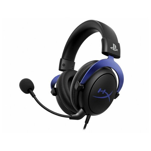 фото Игровая гарнитура hyperx cloud (hhsc2-fa-bl/e) для ps4/ps4 pro/ps5 (blue)