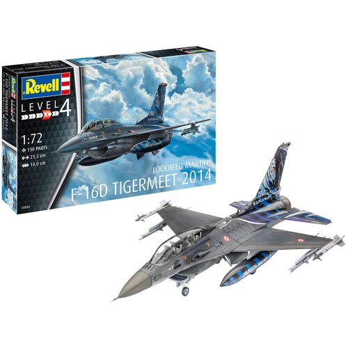 Сборная модель Легкий истребитель F-16D Fighting Falcon сборная модель revell f 16 fighting falcon 06628 1 100