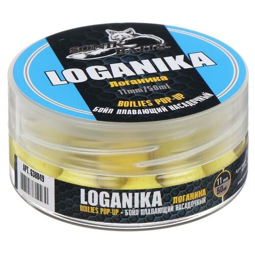 Sonik Baits Бойл насадочный плавающий Sonik Baits Pop-Up 11 мм, Loganika (логаника)