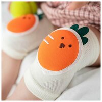 Наколенники для ползания для малышей детские AveBaby Toons Апельсин