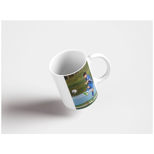 фото Кружка "спорт, футбольный, спортсмен 320 мл. белая lotsprints