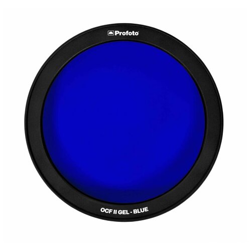 101049 Фильтр цветной Голубой OCF II Gel - Blue комплект цветных светофильтров profoto ocf color effects gel pack 101039