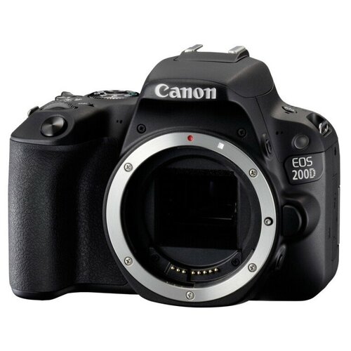 Фотоаппарат Canon EOS 200D Body, черный штатив hama star 700 ef digital 04133 бронзовый