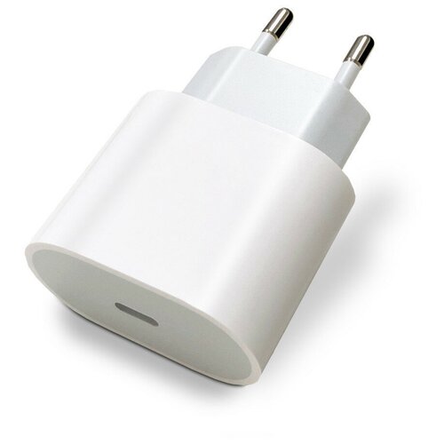 LIDER mobile/Адаптер для зарядки айфона USB-C 20W /Блок питания для iPhone с разъемом Type-C/ 5.0A 20W Type-C с функцией быстрой зарядки