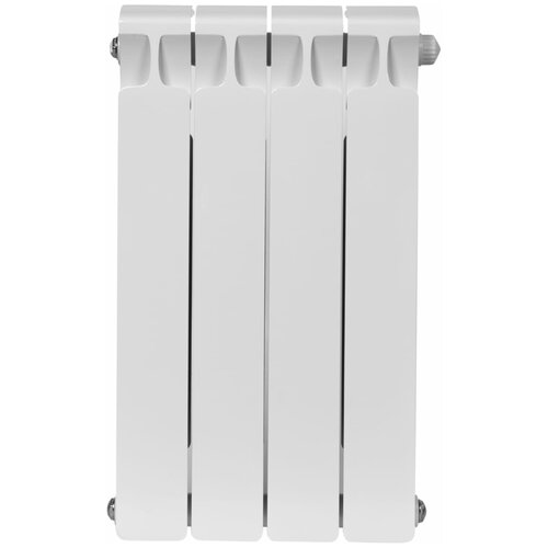 Радиатор Rifar В500 4 секции нижнее левое подключение биметалл