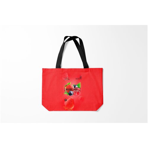 фото Сумка-шоппер / 46х35 см / популярные иллюстрации / другие berry mix burnettie