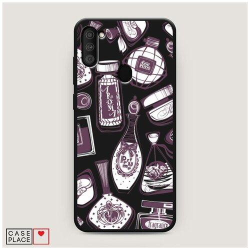 фото Чехол силиконовый матовый samsung galaxy m11 счастье в духах case place