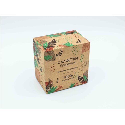 Салфетки бумажные в коробке, 