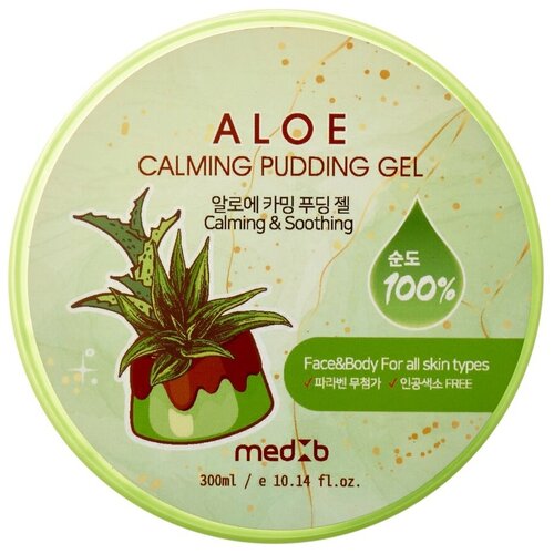 MEDB Aloe Calming Pudding Gel Успокаивающий гель для тела с экстрактом алоэ