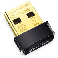 Сетевой адаптер TP-LINK TL-WN725N, черный