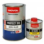 Грунт Novol HS Protect 310 4+1 серый 1л+0,25л - изображение