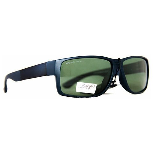 Солнцезащитные очки Enrique Cavaldi, синий, черный