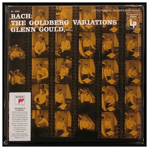 Виниловая пластинка Бах. Вариации Гольдберга - Глен Гульд // Glenn Gould - Goldberg Variations, Bwv 988 (1955 Recording)