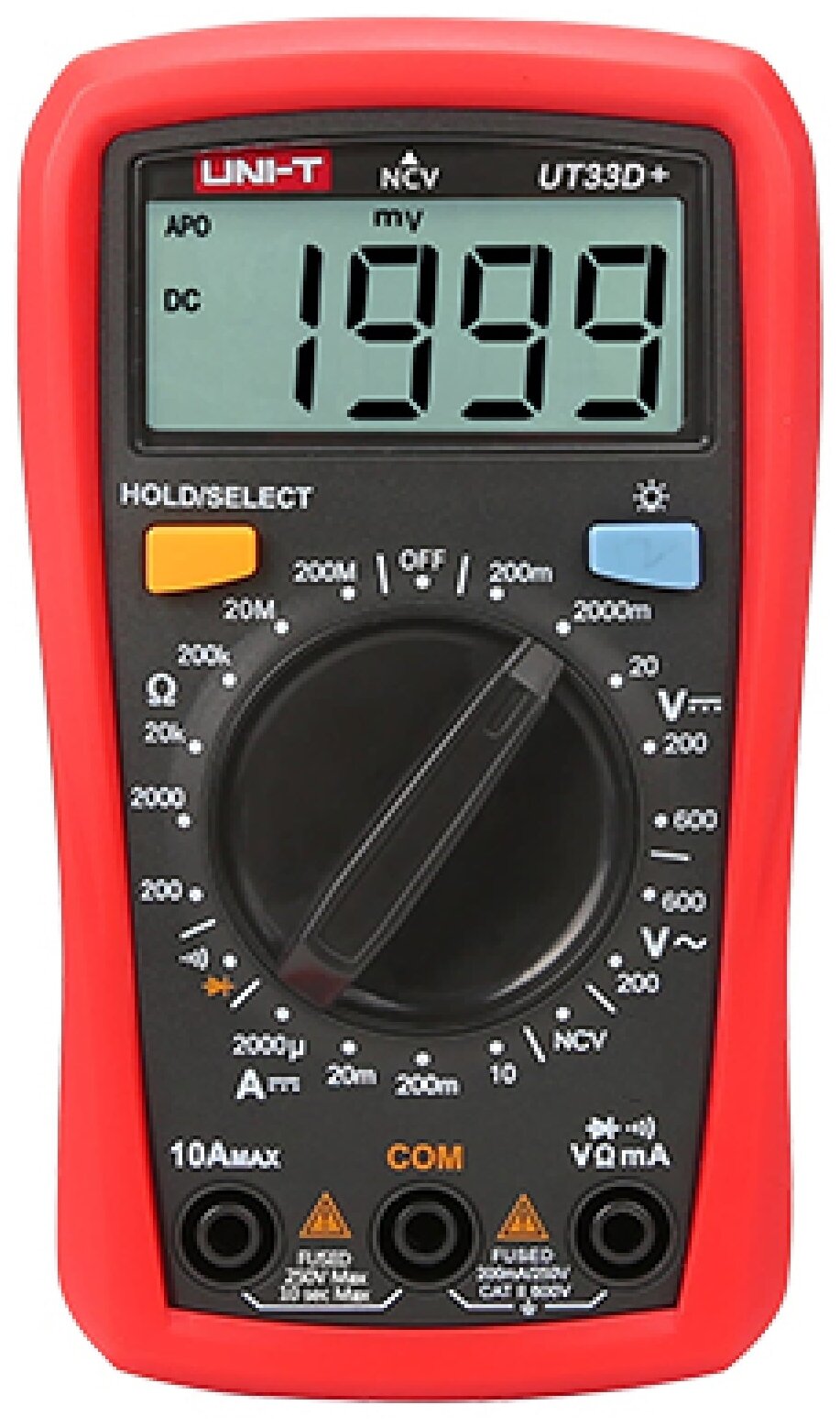 Мультиметр цифровой UNI-T UT33D+