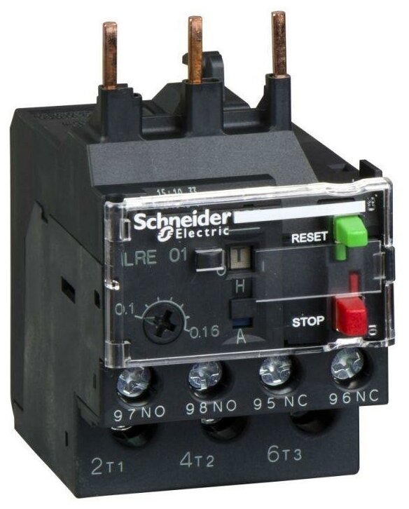 фото Реле тепл. E 5.5.8А TeSys Schneider Electric LRE12, 1шт
