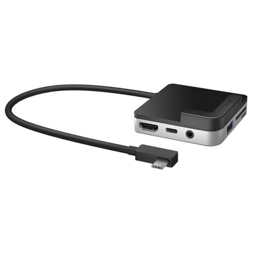 фото Док-станция j5create для ipad pro 6 in 1 hub usb-c 4k 60hz hdmi/usb 5 gbps/usb-c with pd 100w/sd/microsd/combo jack 3.5mm jcd612