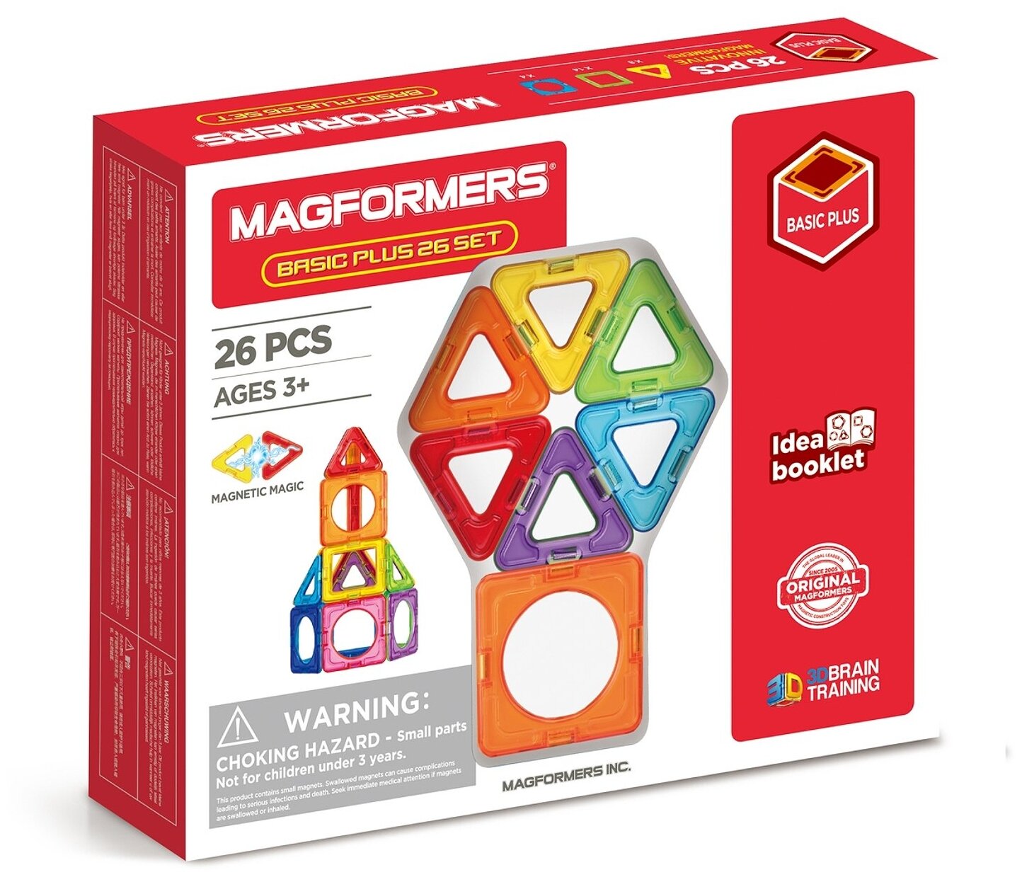 Магнитный конструктор Magformers Basic Plus 26