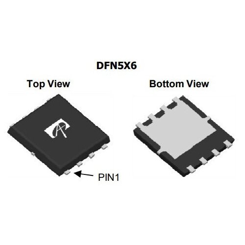 Микросхема AON6594 N-Channel MOSFET 30V 35A DFN5x6