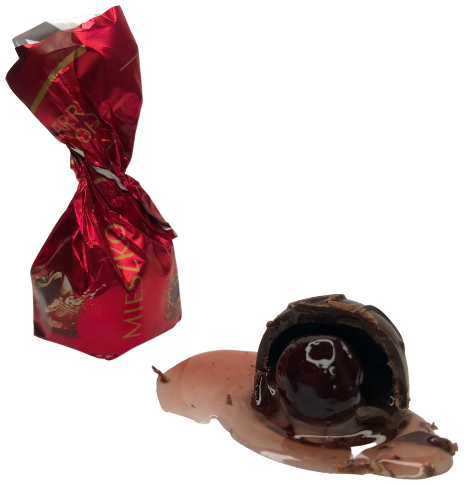 Конфеты шоколадные / Вишня в ликере "CHERRY IN ALCOHOL" (2.5кг) Mieszko - фотография № 3