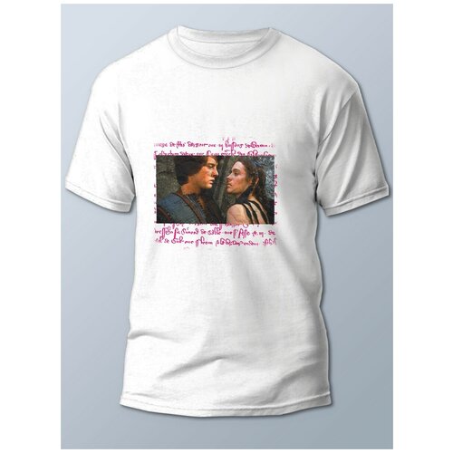 фото Футболка мужская белая кино дюна (dunes, sandworm, червь, дюна) - 21919 brut-shop