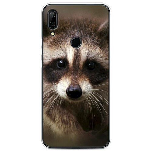 фото Силиконовый чехол "енот" на huawei p smart z / хуавей п смарт z case place
