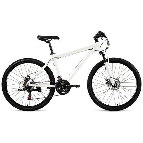 фото Велосипед горный altair 26 disc (26" 21 ск. рост. 17") 2020-2021, белый/черный, rbkt1m36gk02