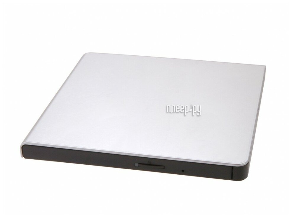 Оптич. накопитель ext. DVD±RW HLDS (Hitachi-LG Data Storage) GP57ES40 Silver USB 2.0, 9.5mm, Tray, Retail