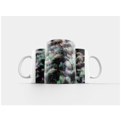 фото Кружка "шерсть, ручная работа, вязать" 320 мл lotsprints