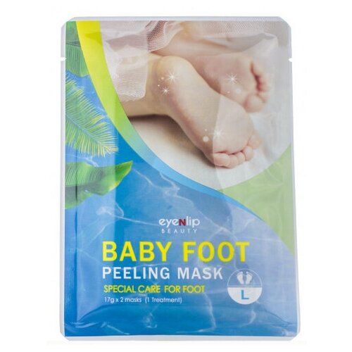 Eyenlip Маска для ног отшелушивающая BABY FOOT PEELING MASK (REGULAR) 17гр*2 !сроки годности 08.2023!