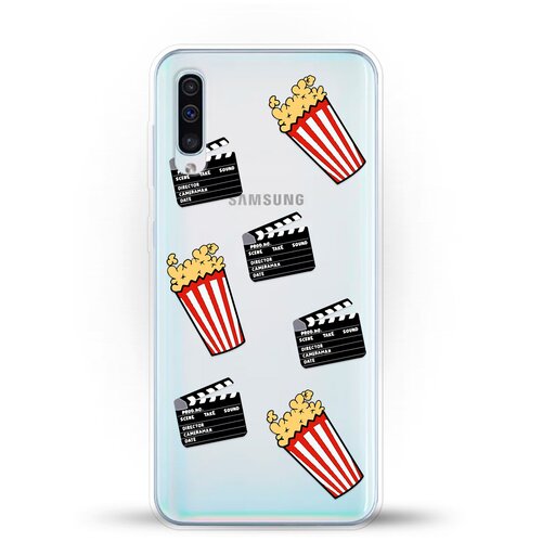 фото Силиконовый чехол movie на samsung galaxy a50 andy & paul
