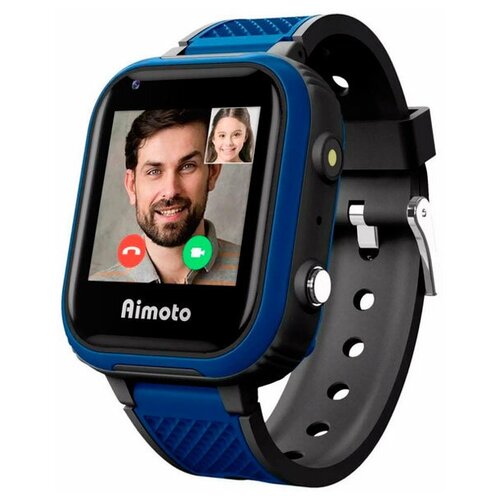 Детские умные часы AIMOTO Pro Indigo 4G черно-синие 579000₽