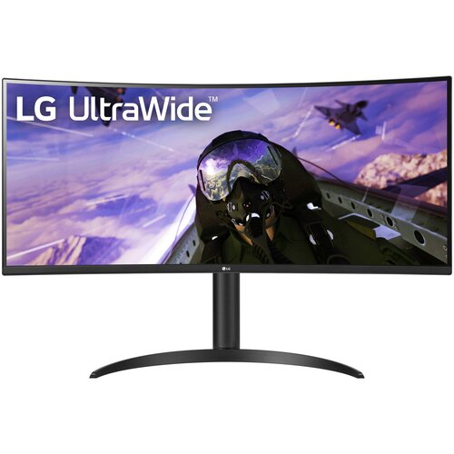 34 Монитор LG 34WP65C-B, 3440x1440, 160 Гц, *VA, Ростест (EAC), черный 34 монитор lg ultragear 34gn850 b 3440x1440 160 гц ips ростест eac черный