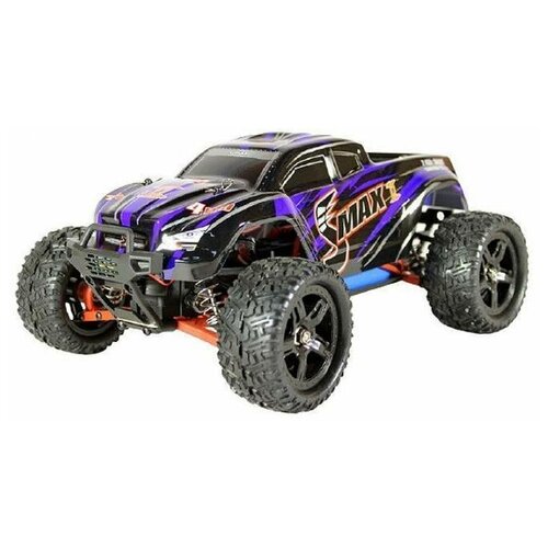 Радиоуправляемая модель автомобиля монстр Remo Hobby SMAX UPGRADE V2.0 4WD 2.4G 1/16 RTR модель шоссейного автомобиля tamiya xbs celicagt4 1990 4wd rtr масштаб 1 10