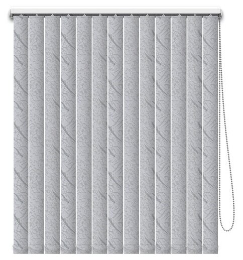 Вертикальные жалюзи бали (Цвет: Серебро, Ширина (см):150)