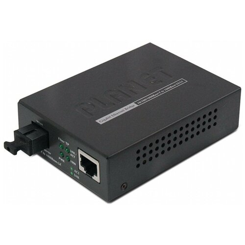 Медиаконвертер PLANET GT-806A15 10 100 1000base t to wdm bi directional smart fiber converter 1550nm 15km