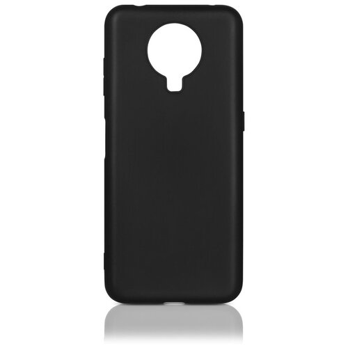 DF / Силиконовый чехол для телефона Nokia G20 смартфона Нокиа Джи 20 DF nkCase-16 (black) / черный df силиконовый чехол для телефона nokia g50 df nkcase 17 blue на смартфон нокиа джи 50 синий