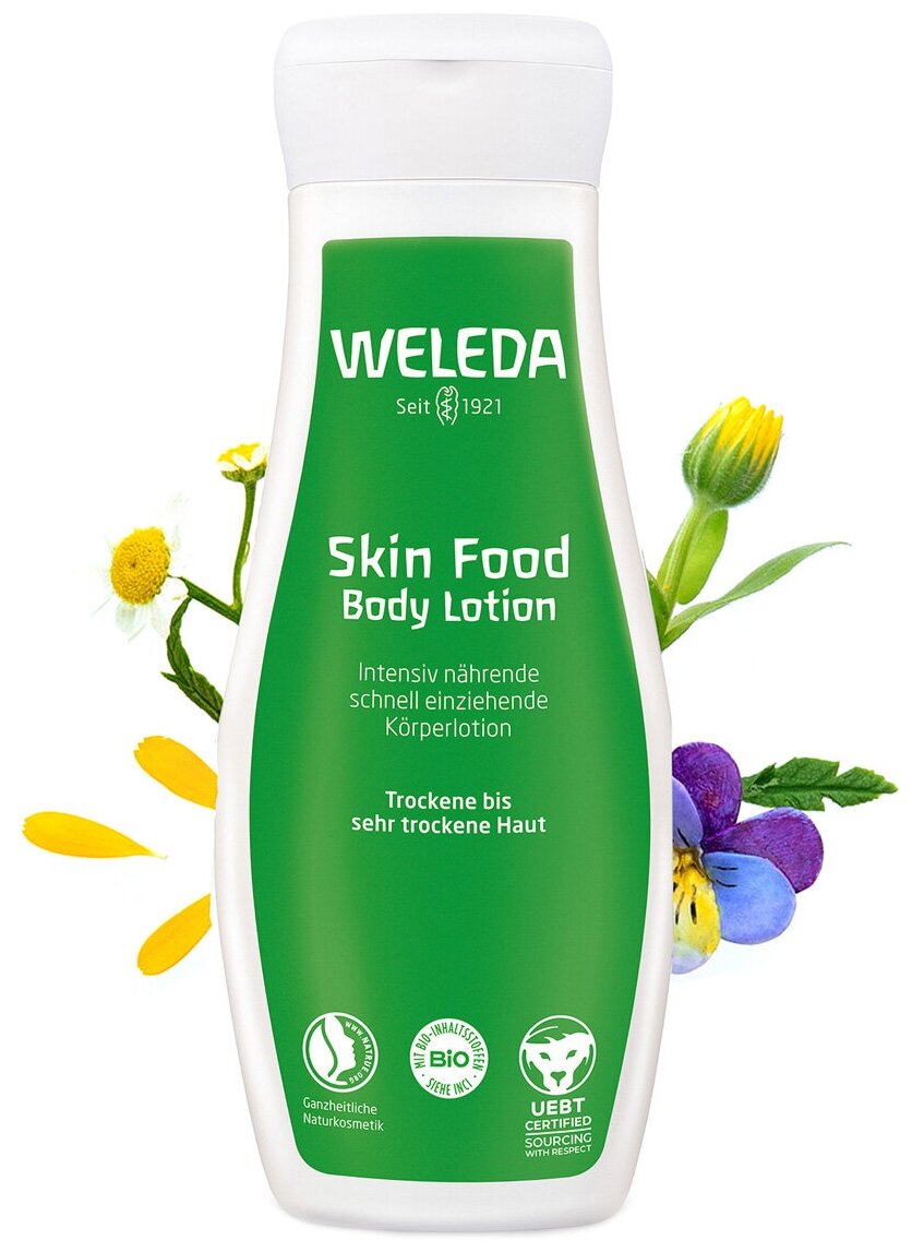 Молочко WELEDA Молочко для тела Skin food 200 мл