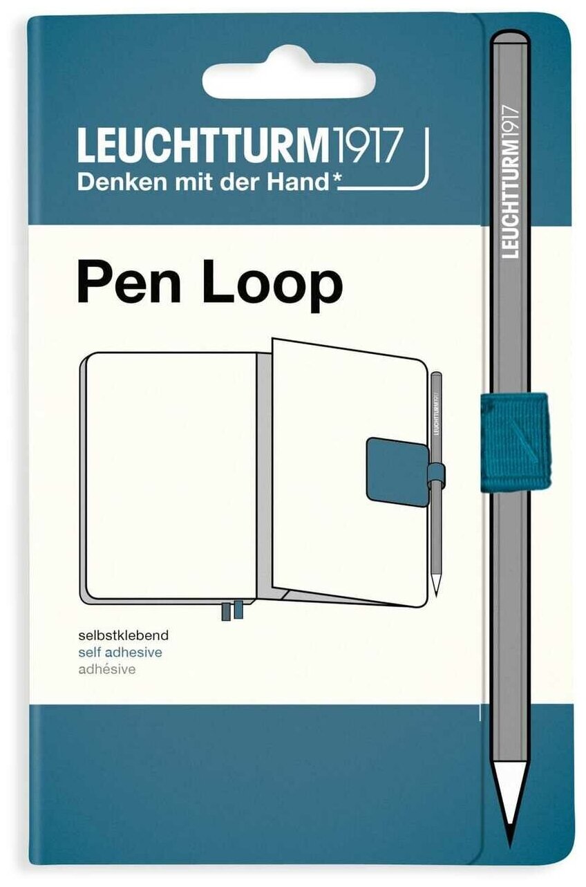 Держатель для ручки Leuchtturm1917 Pen Loop синий камень