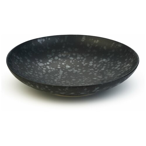 Глубокая тарелка ROSSI для супа керамическая, 26 см / салатник для сервировки / салатница / суповая / миска / тарелка детская / из керамики / для фруктов