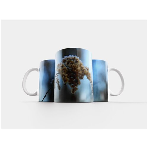 фото Кружка "зима, кристаллы льда, мороженое" 320 мл lotsprints