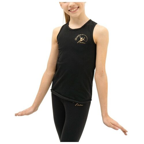 Майка-борцовка гимнастическая Fly Gold, размер 38 Grace Dance 4466441 .
