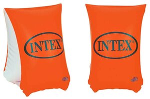 Нарукавники INTEX "Делюкс" 30х15 см от 6 до 12 лет красный 58641